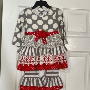 Counting Daisies 2-piece Toddler Set, NWT